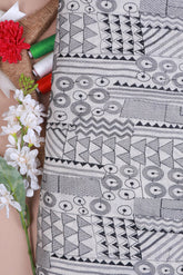 Black Munga Silk Fabric