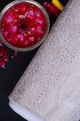 OffWhite Brocade Fabric