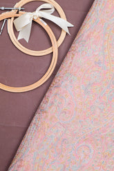 Pink Munga silk Fabric