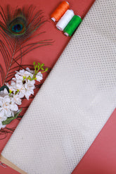 Cream Brocade Fabric