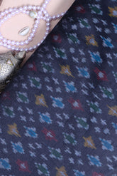 Black Patola Silk Fabric