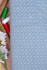 Grey Munga Silk Fabric