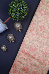 Cream Brocade Fabric