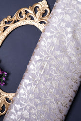 Grey Chanderi Fabric