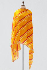 Leheriya Dupatta with Gota work