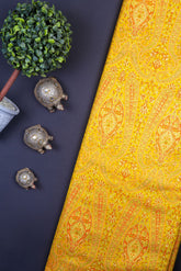 Mustard Brocade Fabric