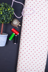 Off White Munga Silk Fabric