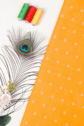 Yellow Katan Silk Fabric