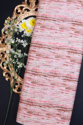 Cream Munga Silk Fabric