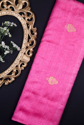 Pink Dupion Silk Fabric