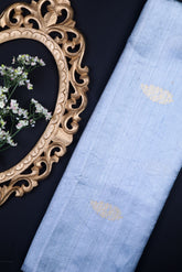 Grey Dupion Silk Fabric