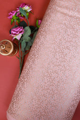Pink Brocade Fabric