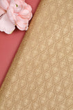Brown Munga silk  Fabric