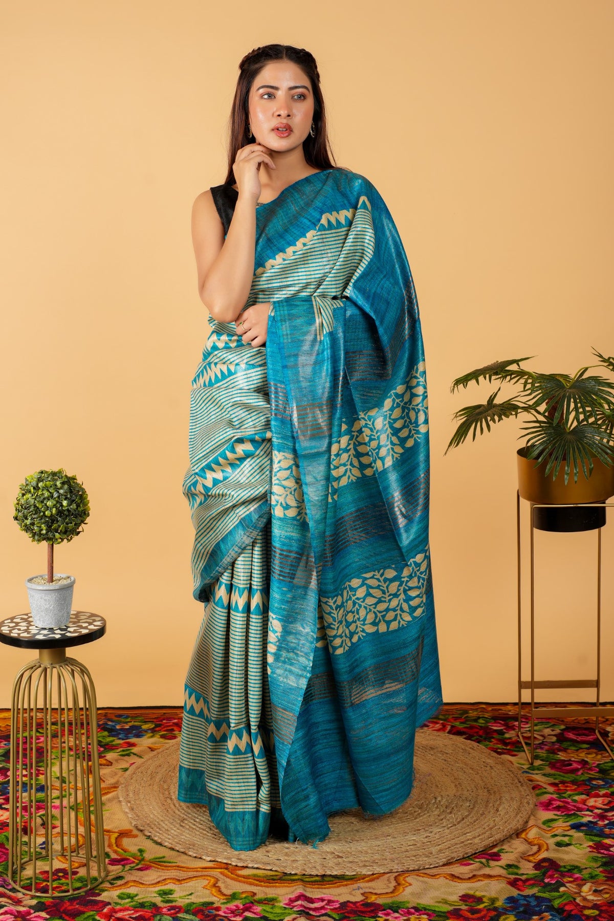Asmani Saree