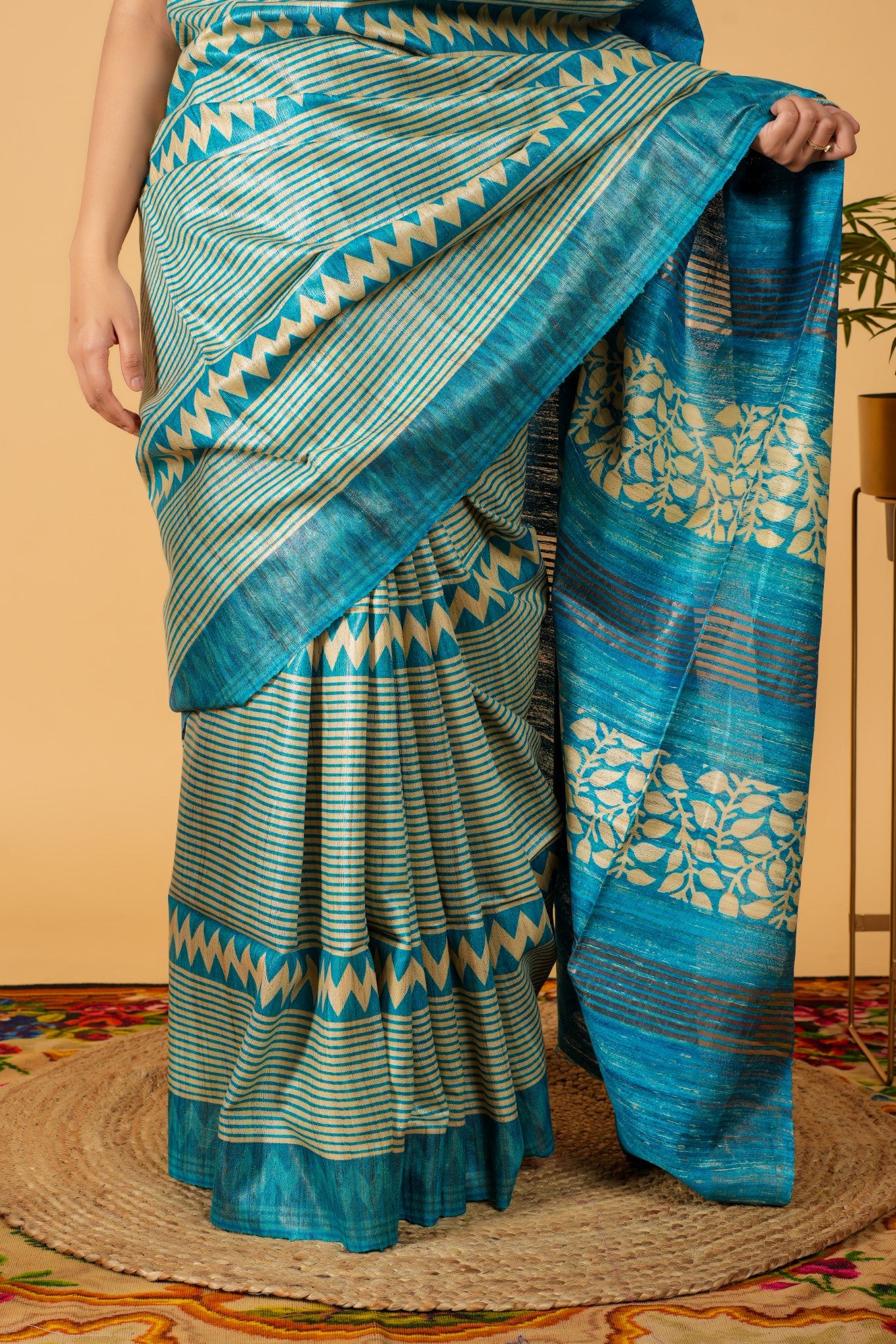 Asmani Saree