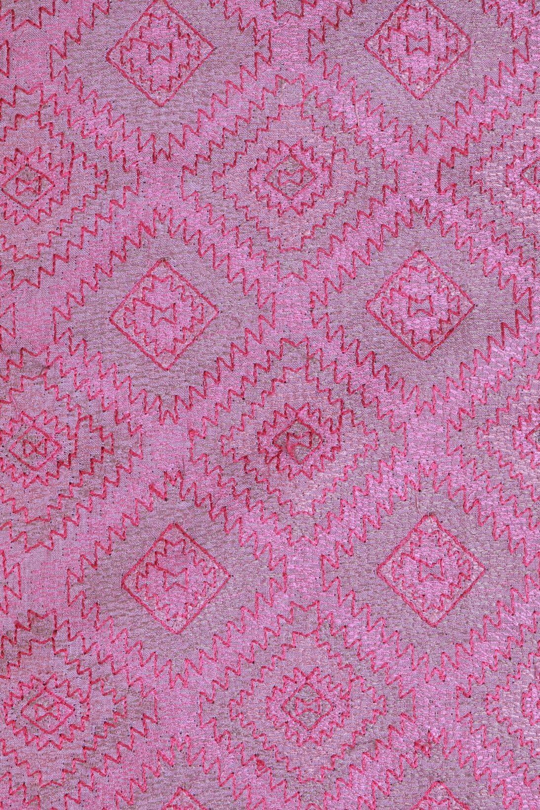 Purple Munga Silk Fabric