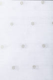 White Chiniya Silk Fabric