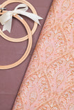 Brown Munga silk  Fabric