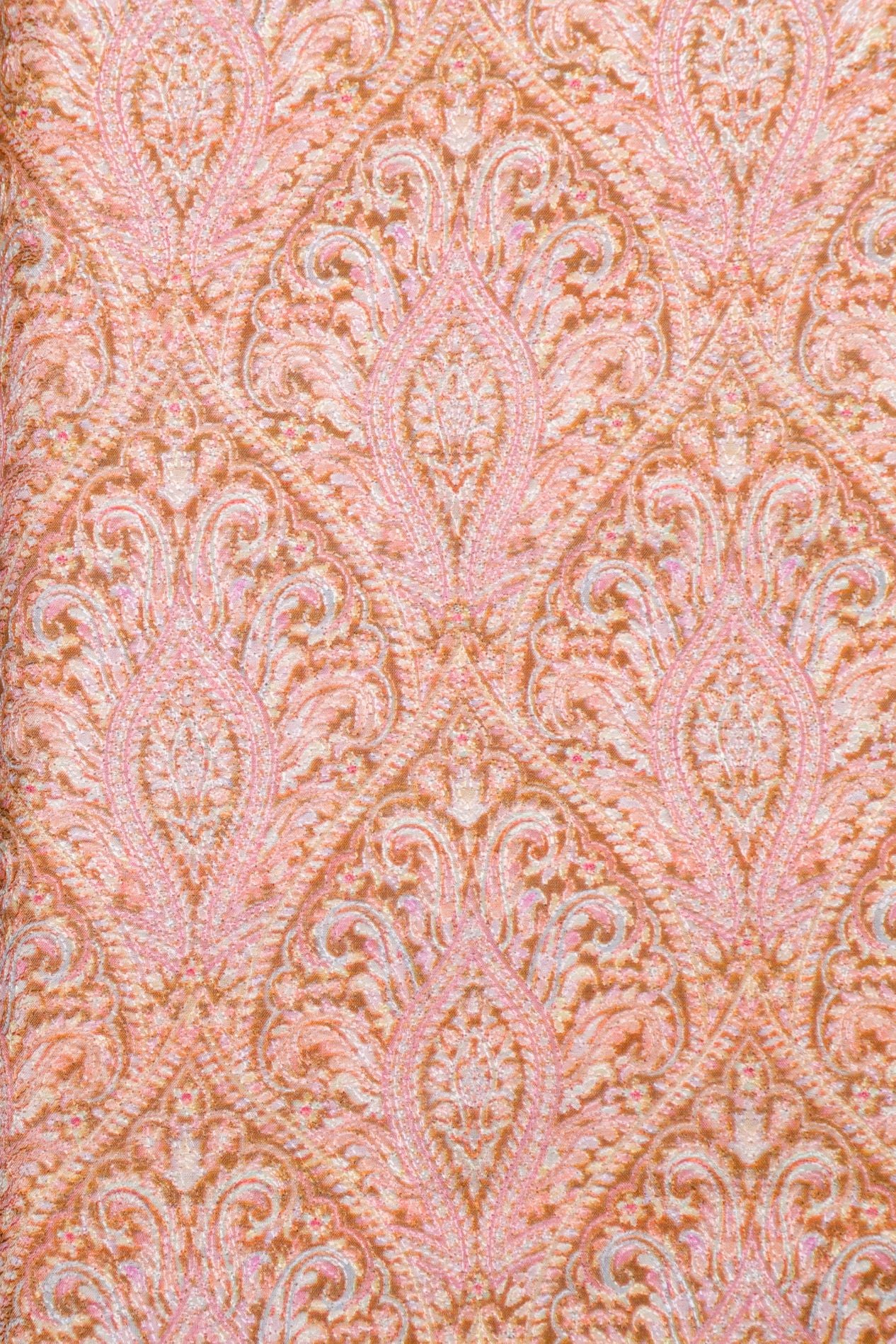 Brown Munga silk  Fabric
