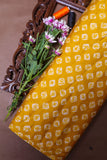 Mustard Cotton Silk Fabric