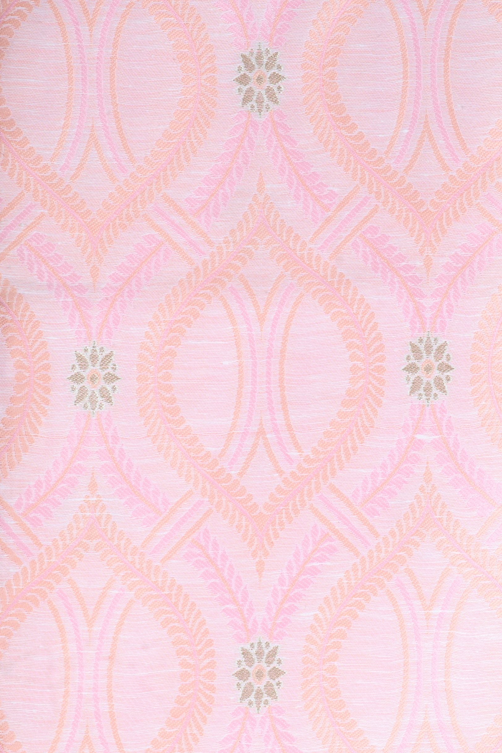 Pink Broacde Fabric