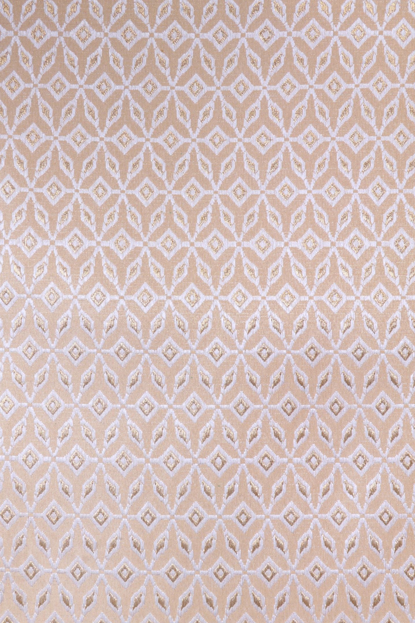 Cream Brocade Fabric