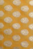 Yellow Chanderi Fabric