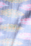 Grey Patola Silk Fabric