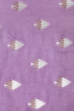 Purple Chiniya Silk Fabric