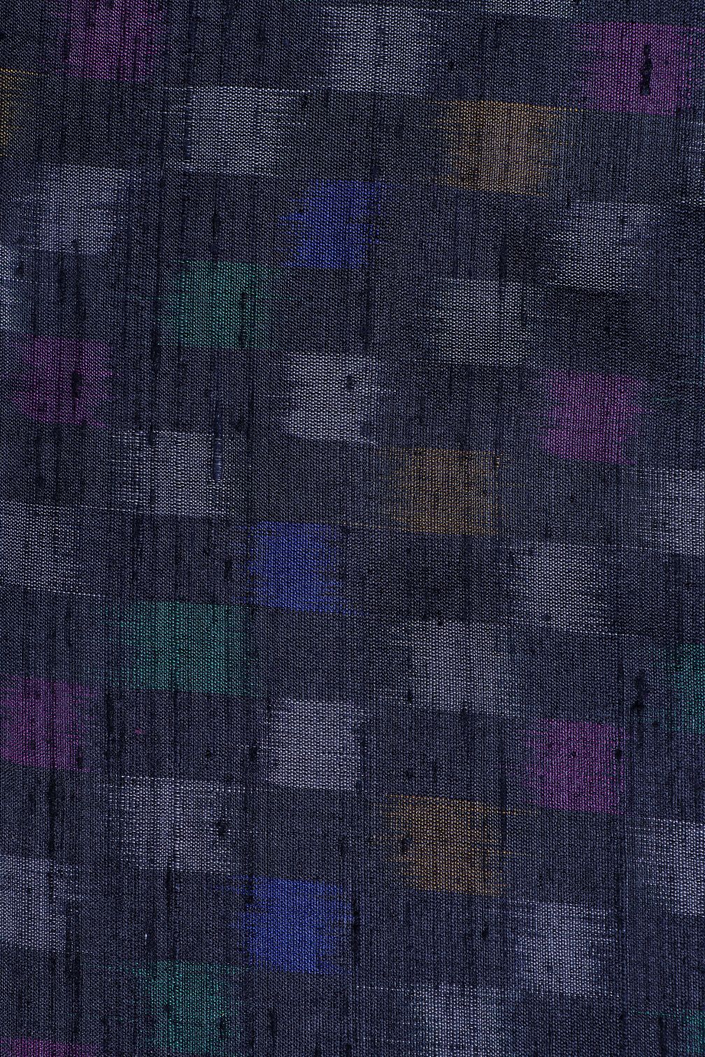 Black Patola Silk Fabric