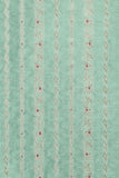 Green Chiniya Silk Fabric