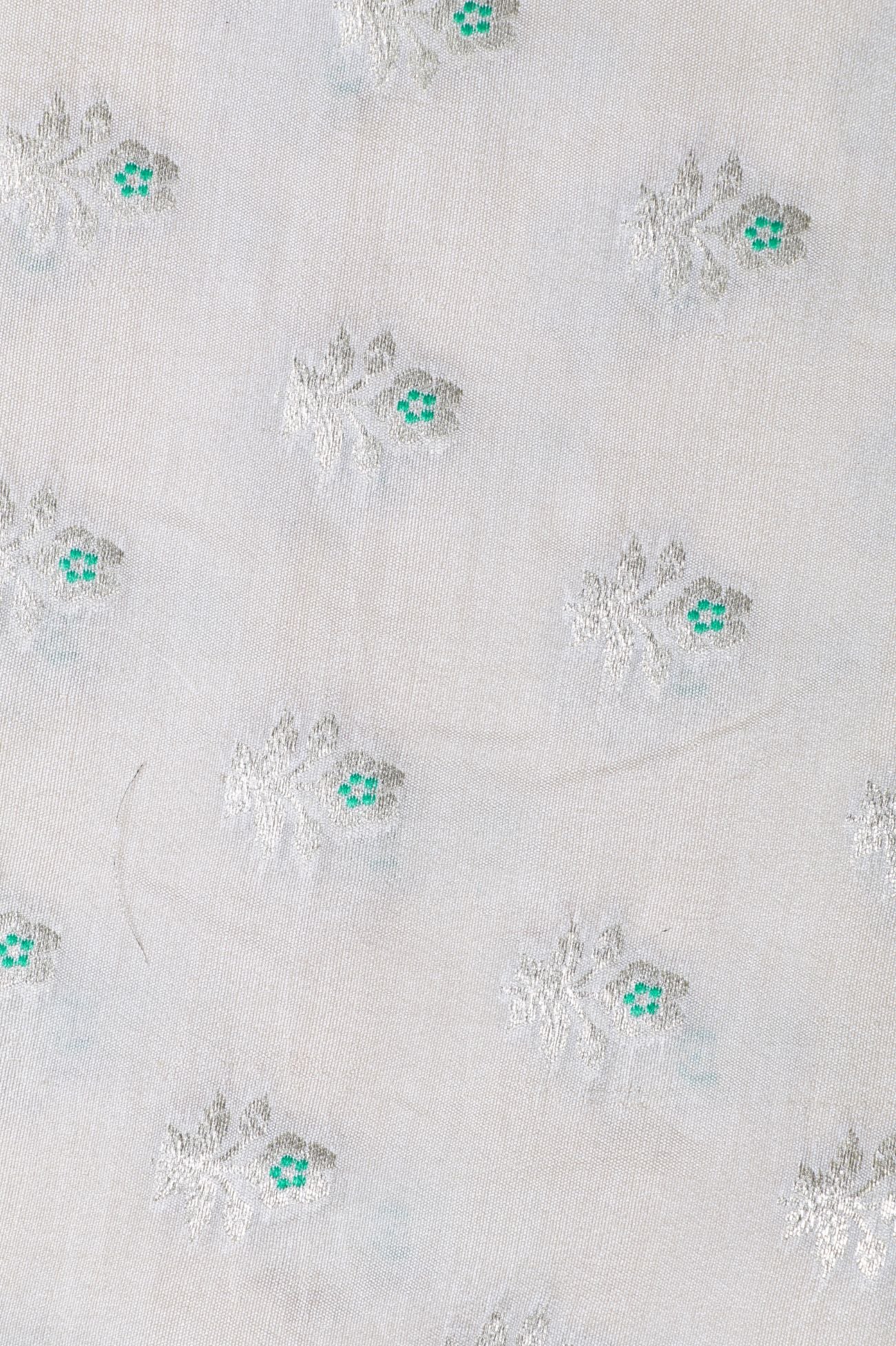 OffWhite Chiniya Silk Fabric