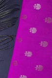 Purple Viscose Silk Fabric