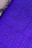 Blue Patola Silk Fabric