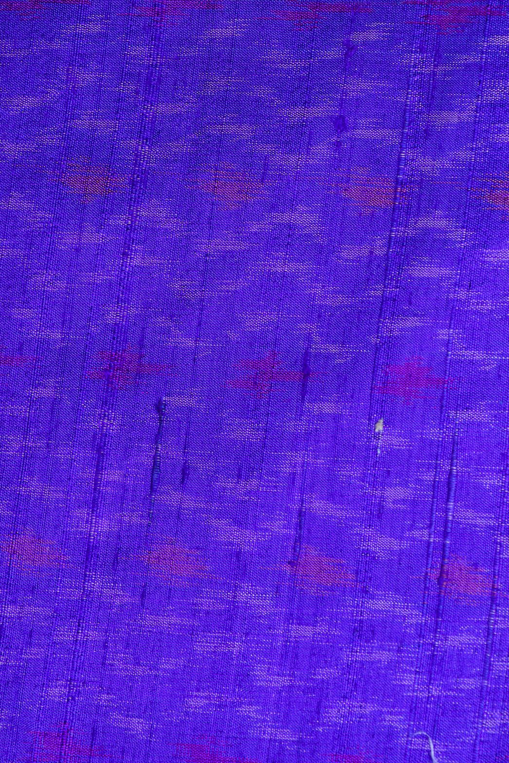 Blue Patola Silk Fabric