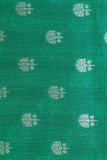Green Viscose Silk Fabric
