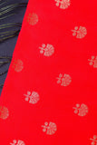 Red Viscose Silk Fabric