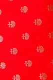 Red Viscose Silk Fabric