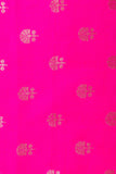 Pink Viscose Silk Fabric