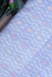 Grey Patola Silk Fabric
