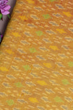Mustard Patola Silk Fabric