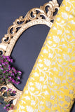 Yellow Chanderi Fabric