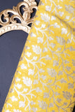 Yellow Chanderi Fabric