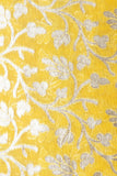 Yellow Chanderi Fabric
