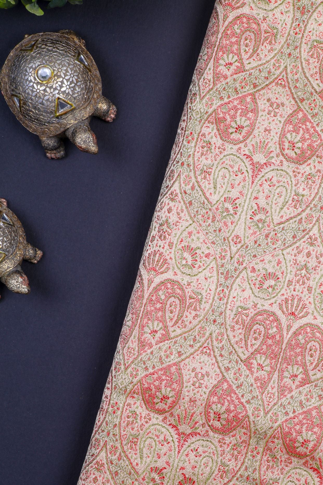 Cream Brocade Fabric