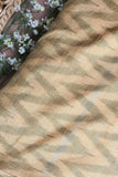 Cream Patola Silk Fabric