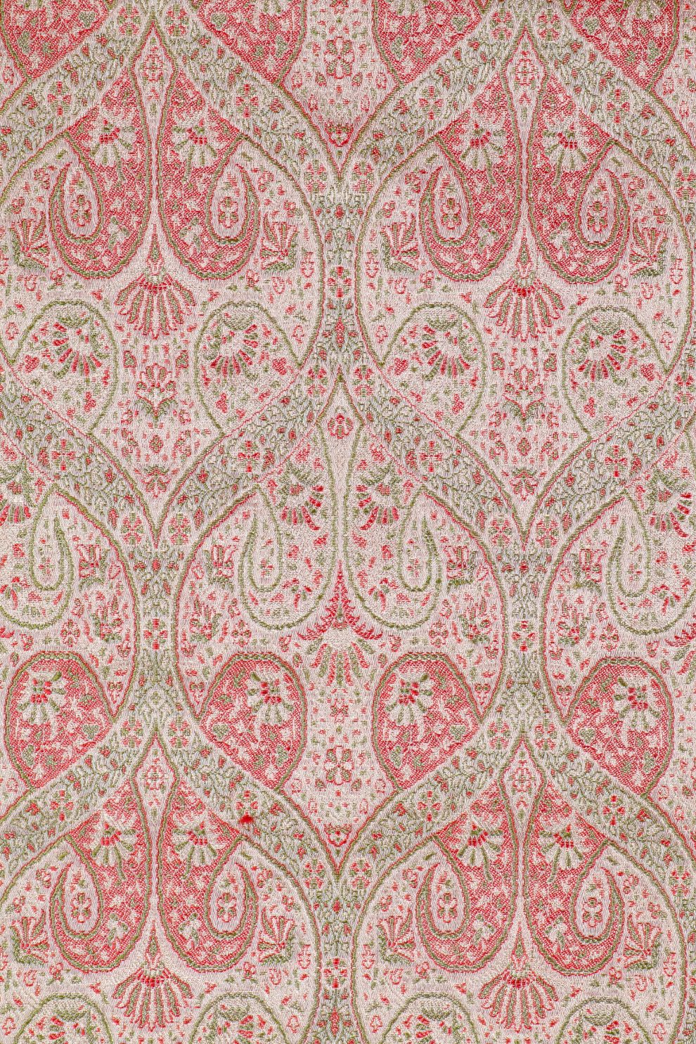 Cream Brocade Fabric