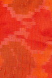 Orange Patola Silk Fabric
