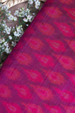 Purple Patola Silk Fabric