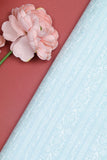 Light Blue Munga silk  Fabric